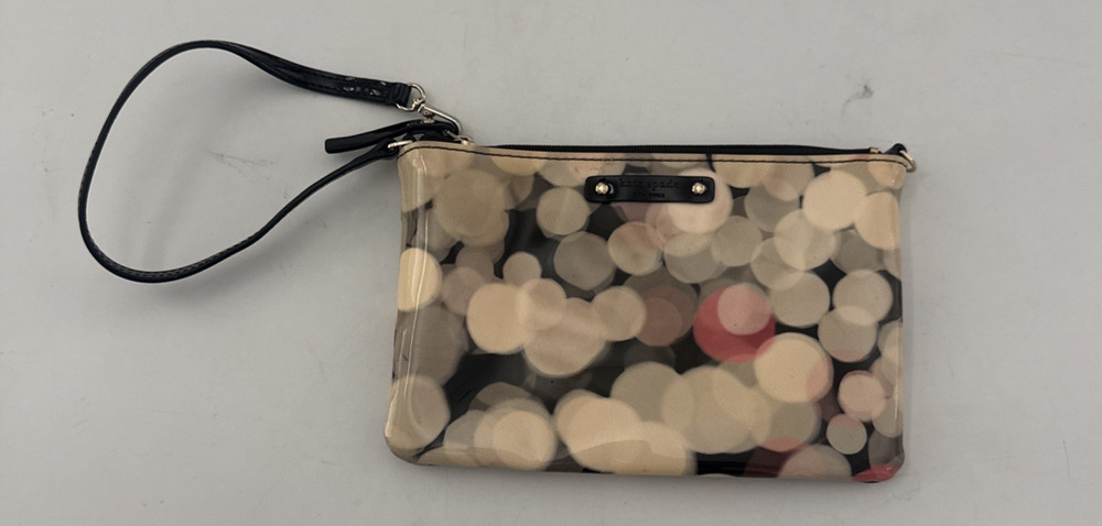 Kate Spade Wristlet Wallet Multi Color Mini Purse